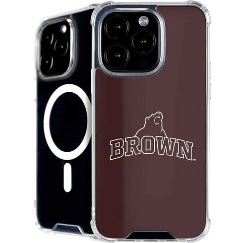 Brown University Outlined iPhone 16 Pro MagSafe Case